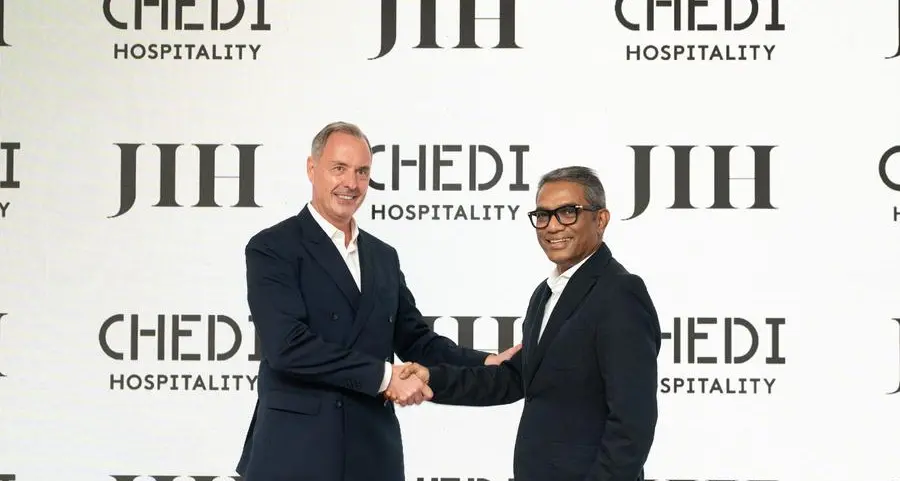 Chedi Hospitality announces strategic partnership with JIH Global Investments