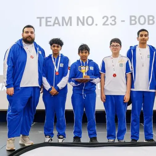 طلاب مركز حمدان يحققون لقب بطولة دبي FIRST LEGO League