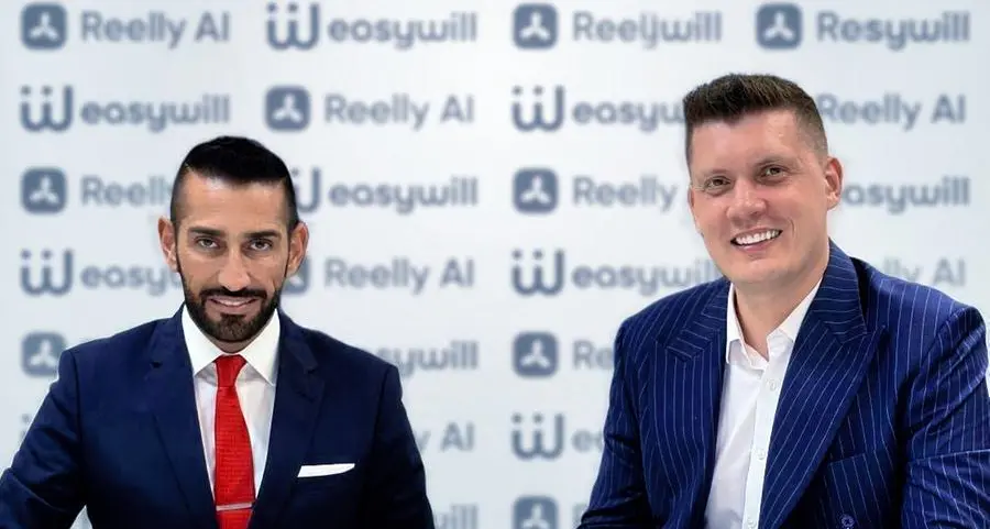 EasyWill partners with REELLY AI to help UAE real estate agents safeguard client assets