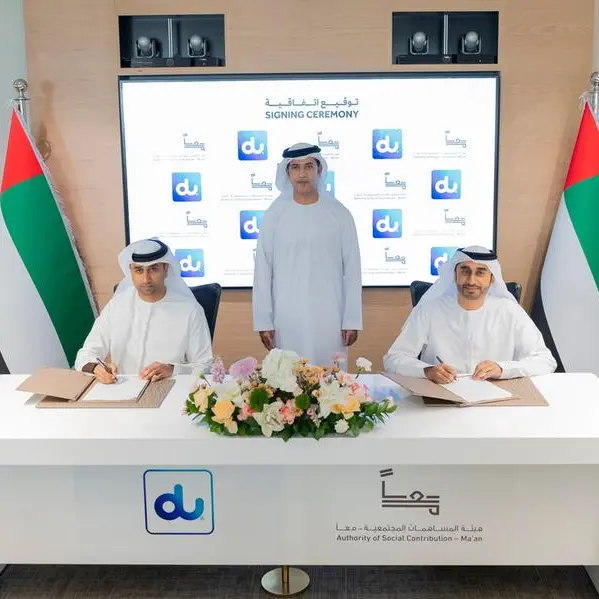 Du partners with the Authority of Social Contribution – Ma’an and contribute 3mln AED to support cancer patients in the UAE