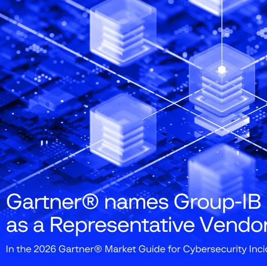 Gartner names Group-IB as a Representative Vendor in the 2026 Gartner Market Guide