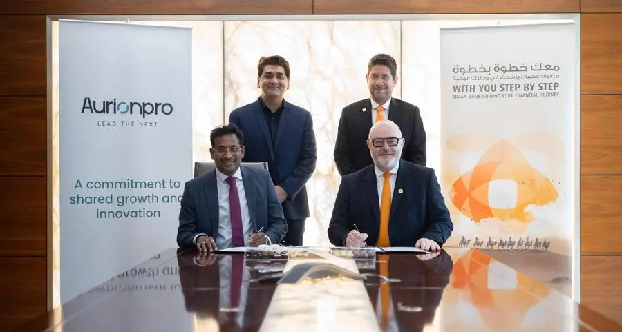 Ajman Bank signs agreement with Aurionpro to advance Islamic treasury systems validation