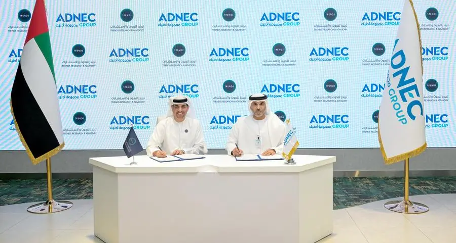 ADNEC Group and TRENDS Research & Advisory sign MoU