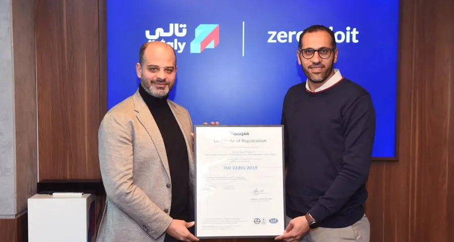 Taly achieves ISO 22301 certification to strengthen business continuity and operational resilience