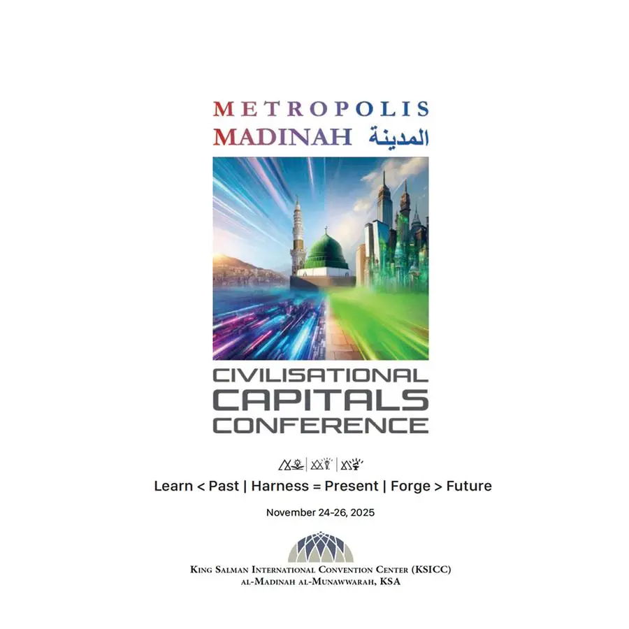Metropolis Madinah, first Civilisational Capitals forum, set for Nov 2025