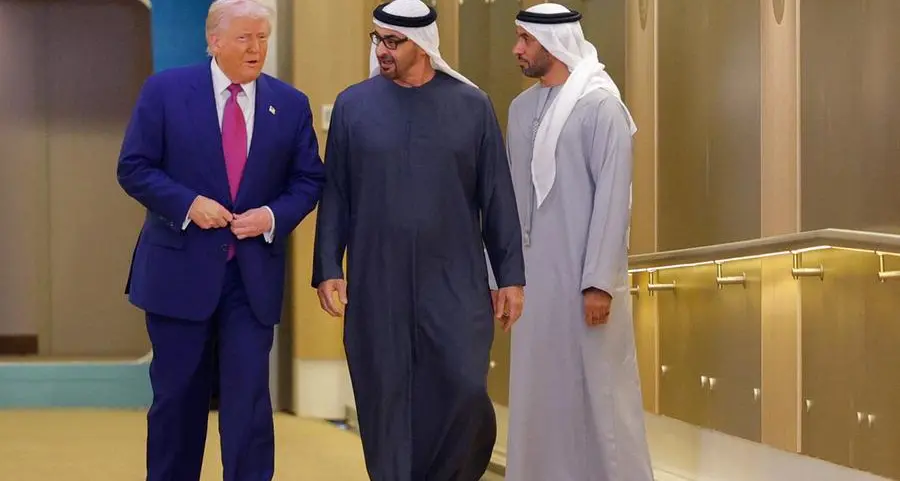 UAE President welcomes US President Trump upon arrival in Abu Dhabi on state visit to UAE