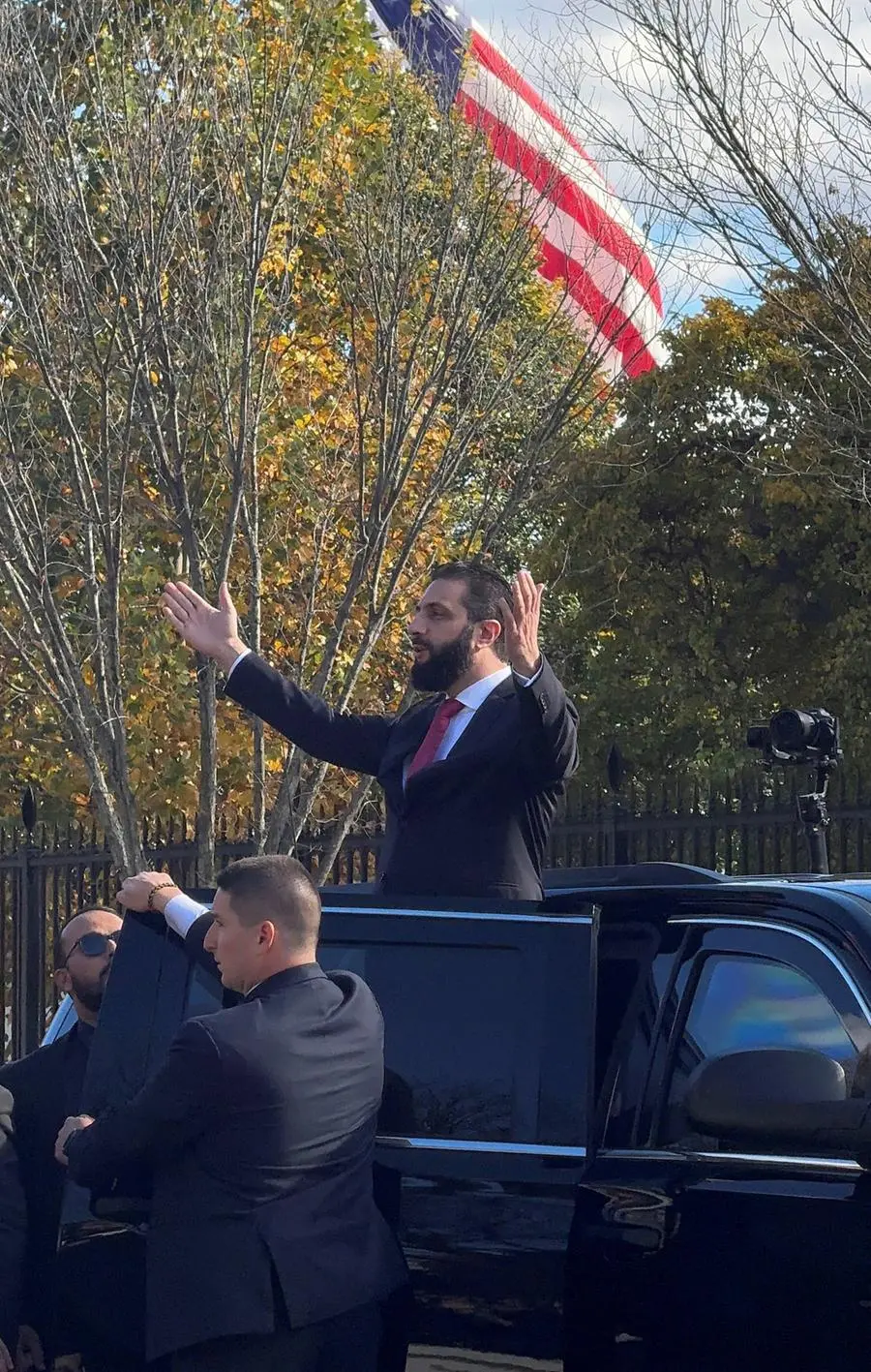 Trump vows to do everything he can to help Syria after landmark talks with Sharaa