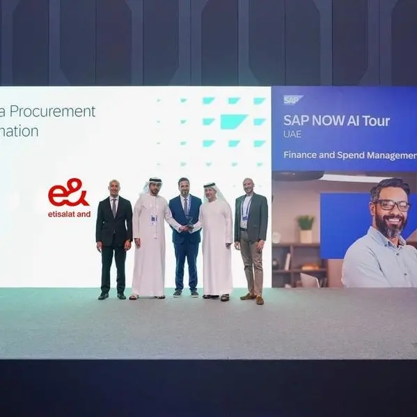 E& sets new benchmark in sourcing, winning ‘Best Procurement Transformation’ at SAP NOW AI Tour