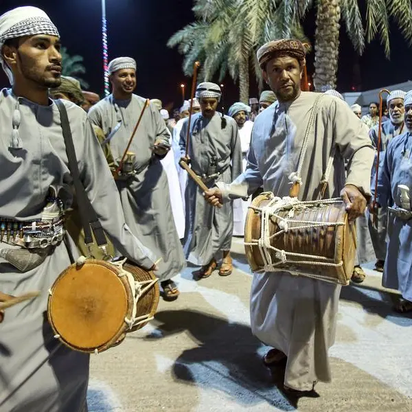 French troupe, Japanese drums, Muscat nights