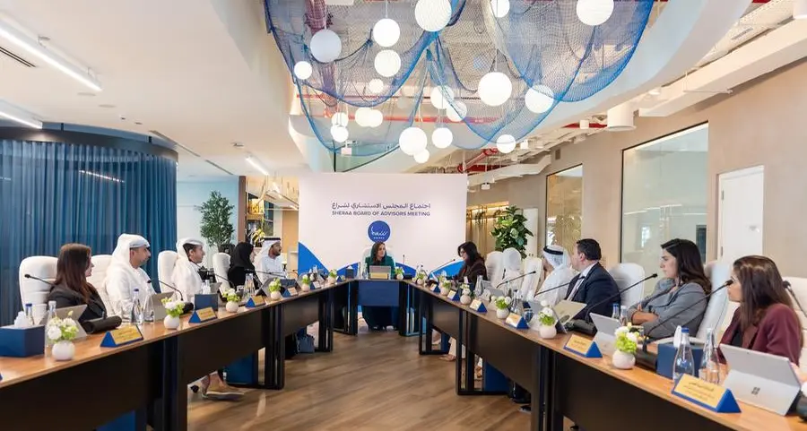 بدور القاسمي تترأس اجتماع مجلس \"شراع\" الاستشاري لمتابعة تنفيذ رؤية 2030