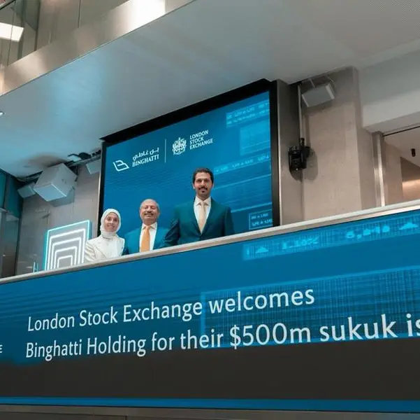 Binghatti Holding’s $500mln benchmark sukuk begins trading on the London Stock Exchange