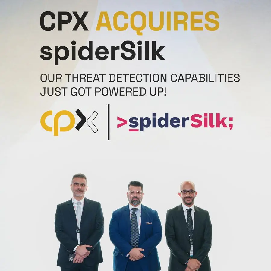 UAE cybersecurity leader CPX acquires pioneering cyber-AI firm spiderSilk