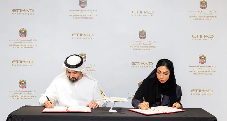 تعاون استراتيجي بين \"التعليم العالي\" و\"الاتحاد للطيران\" لدعم برنامج الابتعاث الوطني وتسهيل انتقال الطلبة إلى سوق العمل