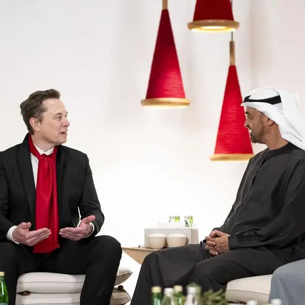 UAE President meets Elon Musk