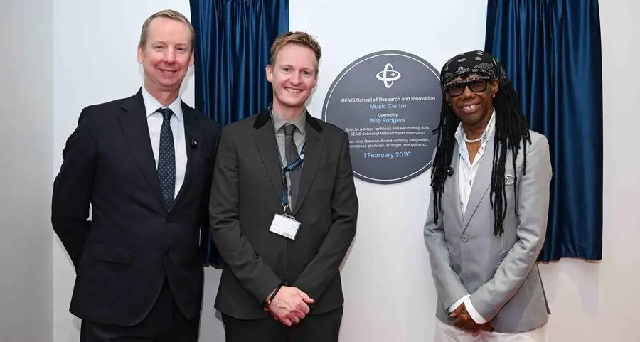 Legendary musician Nile Rodgers inaugurates music centre at GEMS school of research and innovation