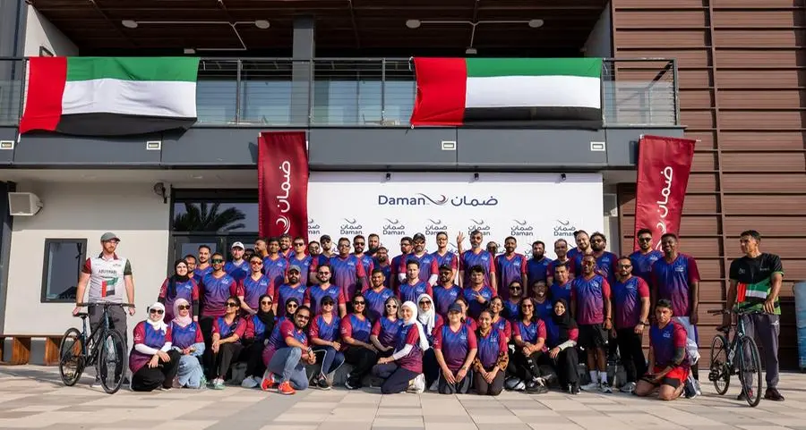 \"ضمان\" تنظم فعالية \"فخورين بالإمارات\" للدراجات الهوائية