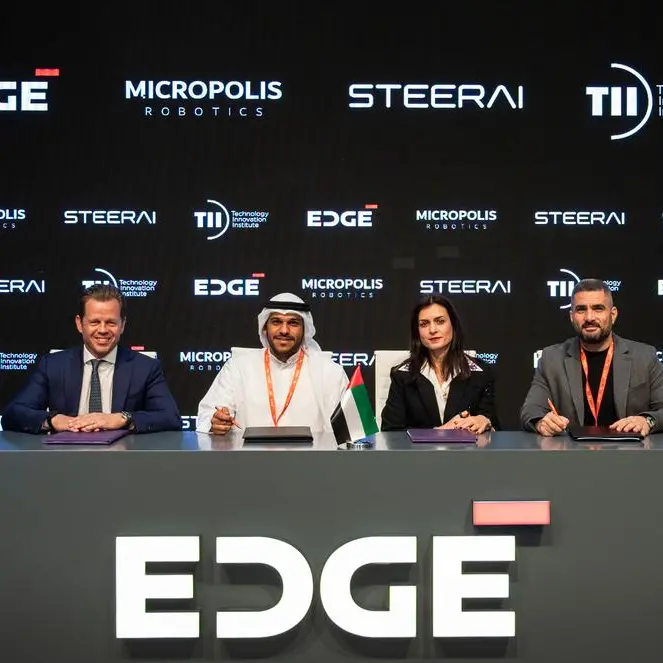 مجموعة ايدج، ومعهد الابتكار التكنولوجي، و\"مايكروبوليس\"، و\"ستير إيه آي \" تُعزّز القدرات السيادية للدولة عبر نشر منصة لوجستية ذاتية متقدمة