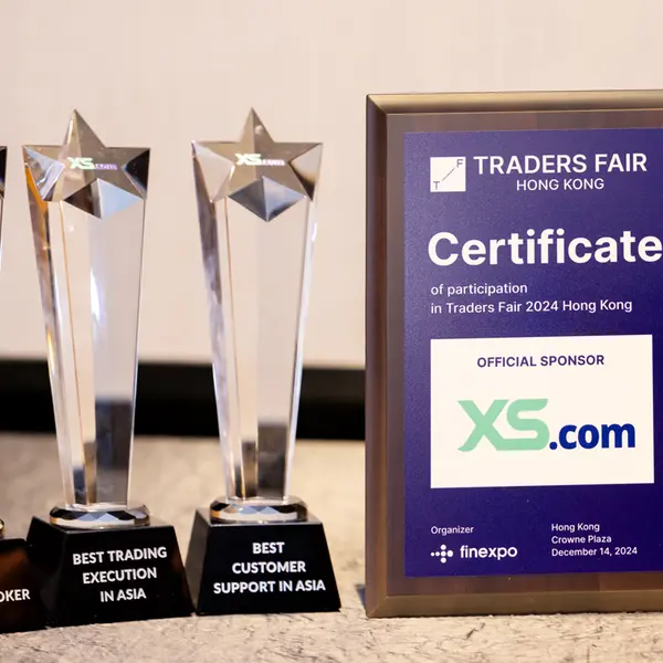 XS.com crowned as best global broker at Traders Awards Ceremony in Hong Kong