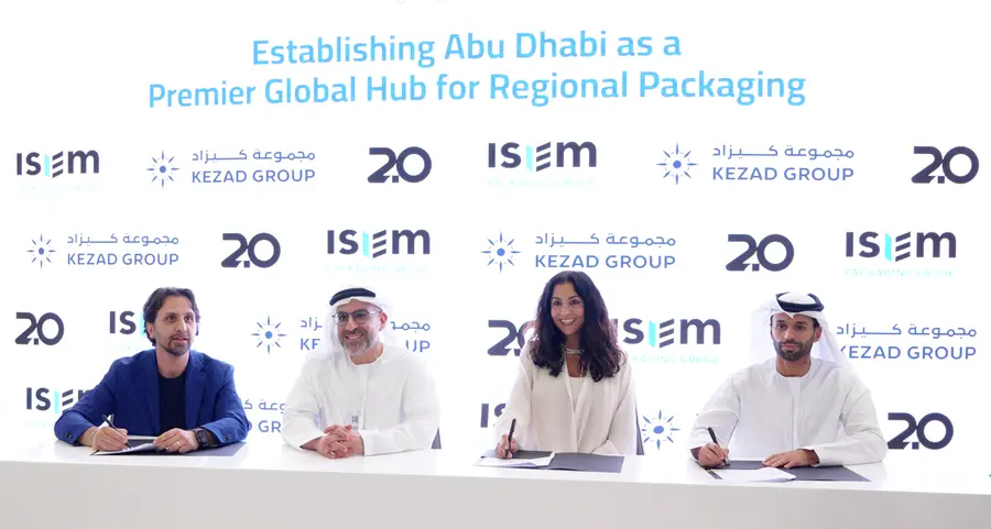 2PointZero, ISEM,KEZAD sign MoU to establish Abu Dhabi as premier global hub for regional packaging
