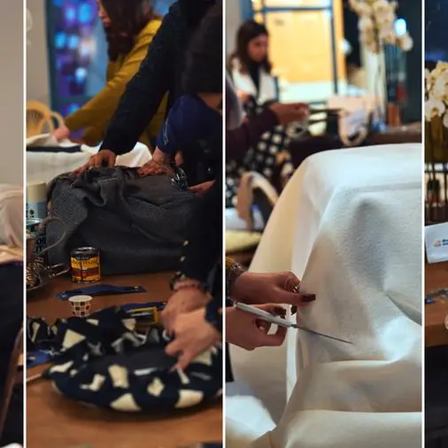 بنك الخليج يختتم ورشة عمل عن إعادة التدوير الإبداعي للأثاث