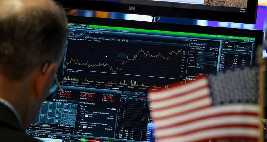 Wall Street poised to dip at open after record highs; HPE soars