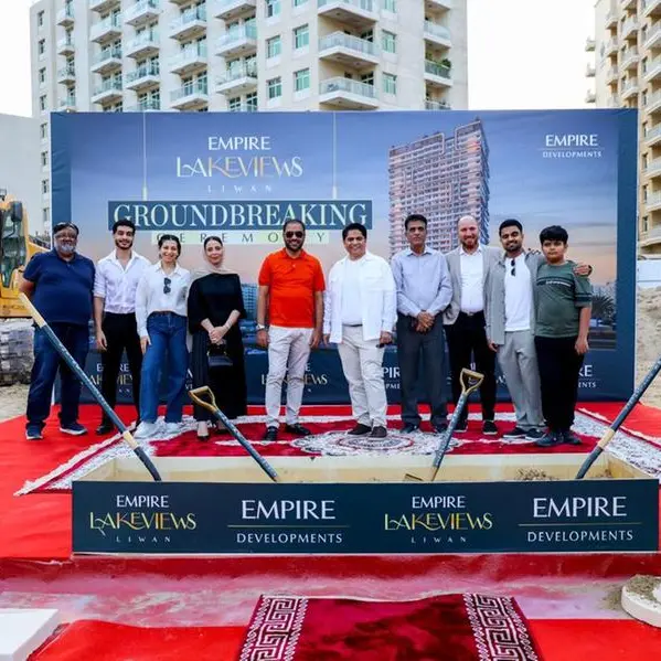 Empire Developments breaks ground on Empire Lake Views, a landmark 31-floor residential tower in Liwan