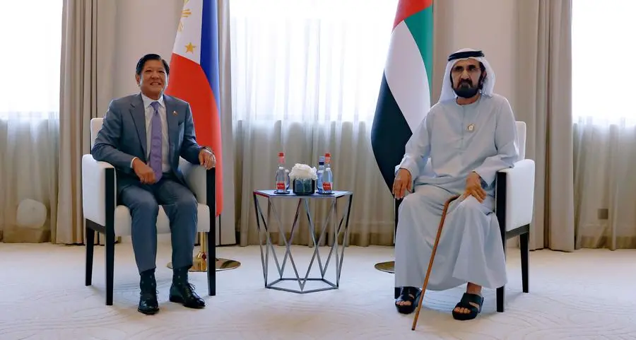 Mohammed bin Rashid meets with President of Philippines