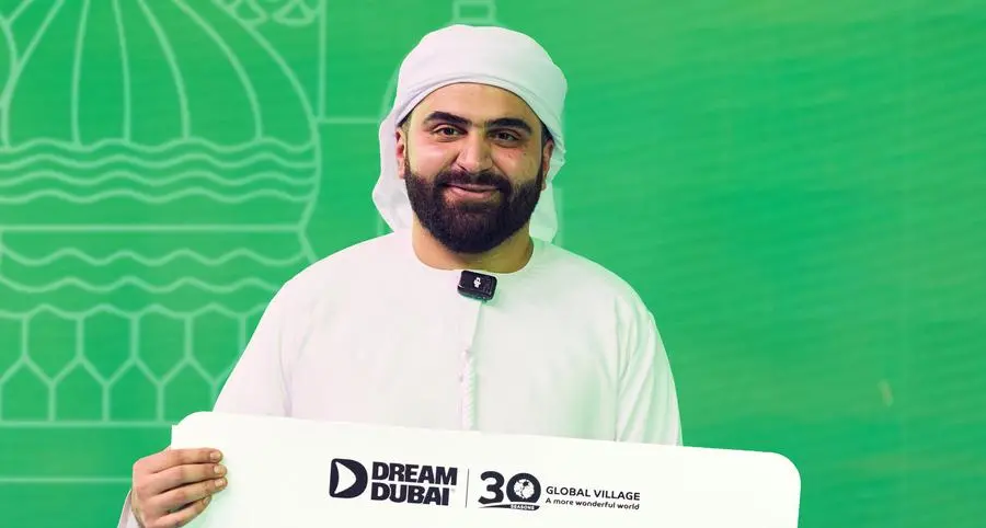 Dream Dubai awards its largest ever grand prize of AED 10mln to Civil Defense employee Jamal Al Matrooshi