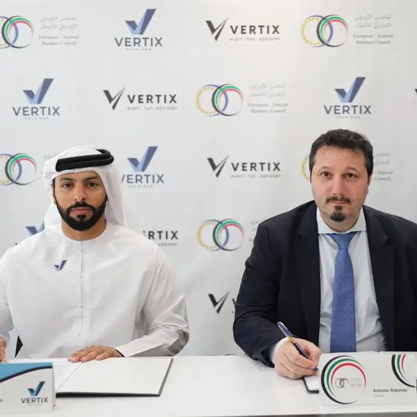 Vertix Holdings signs MoU with European Emirati Business Council to boost trade between the UAE and Europe