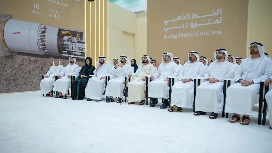 Sheikh Mohammed approves $9.3bln Gold Line Dubai Metro project