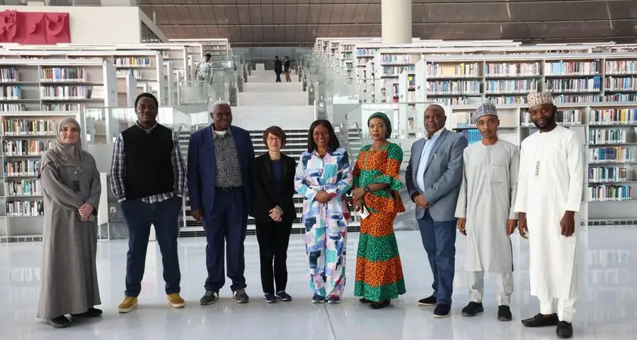 مكتبة قطر الوطنية تستقبل وفدًا من مكتبة نيجيريا الوطنية لتعزيز تبادل المعرفة