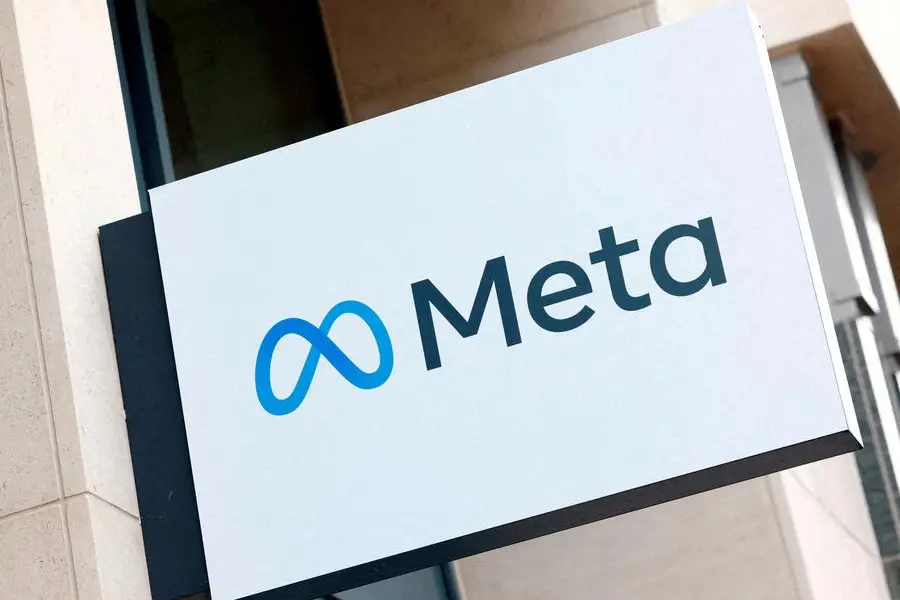 FILE PHOTO: The logo of Meta Platforms\\' business group is seen in Brussels, Belgium December 6, 2022. REUTERS/Yves Herman. , Reuters