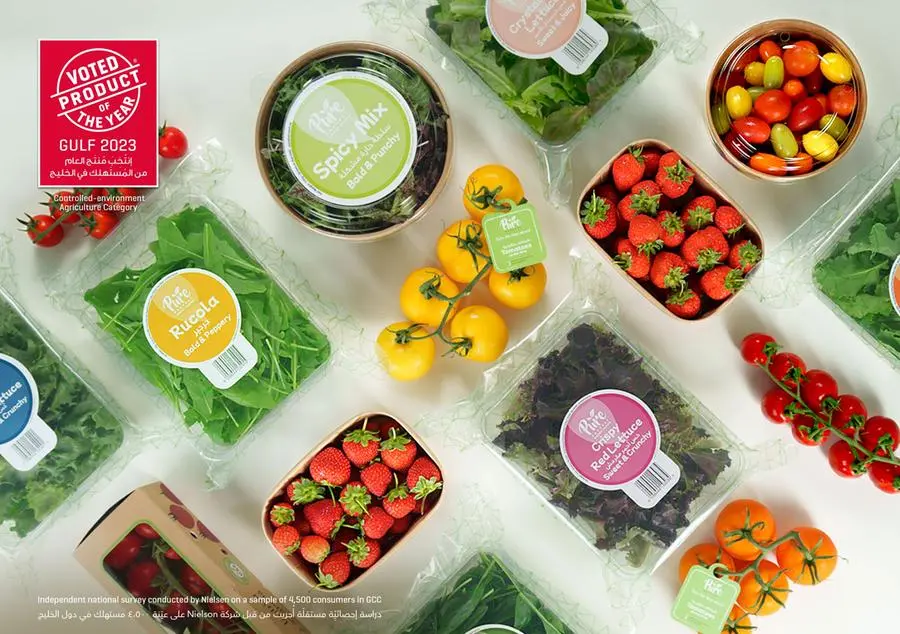 Pure Harvest Smart Farms’ Fresh Produce Range Achieves ‘Product Of The ...