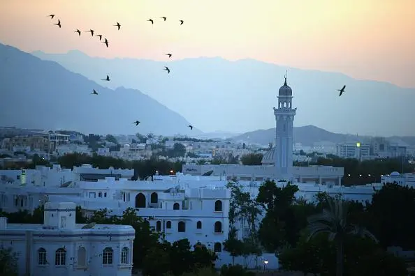 A general view of the Muscat skyline on November 18, 2014 in Muscat, Oman. Getty Images Image used for illustrative purpose. , Getty Images