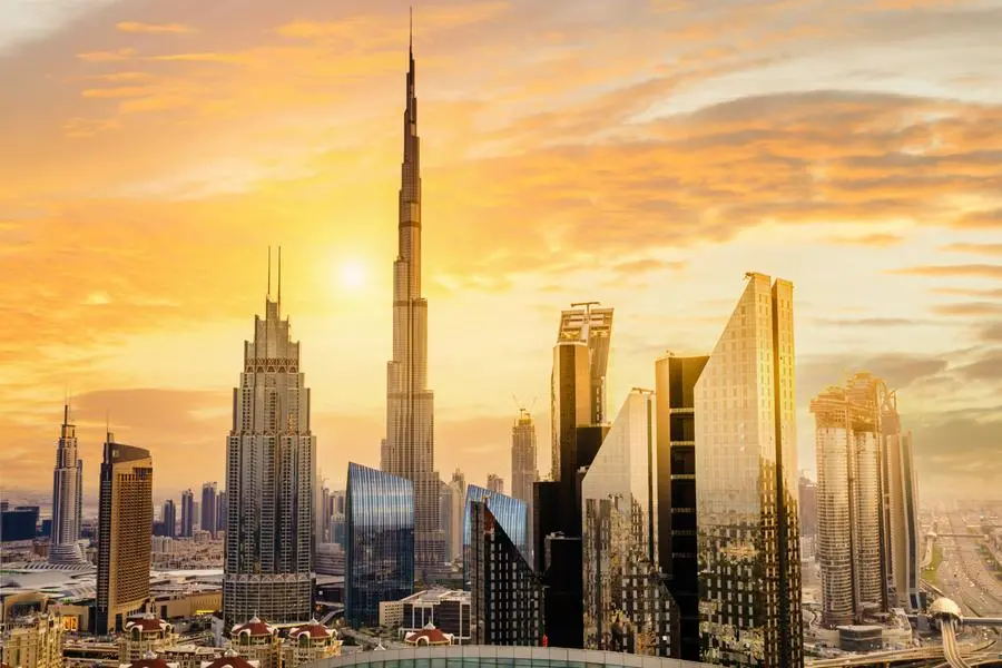 View of Dubai downtown Skyline at sunset. Getty Images Image used for illustrative purpose. , Getty Images/iStockphoto