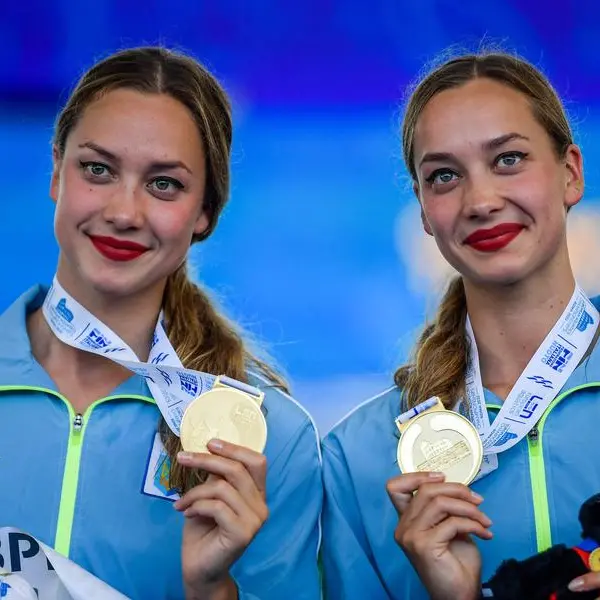 Ukraine twins smiling through bombs to go for Olympic gold