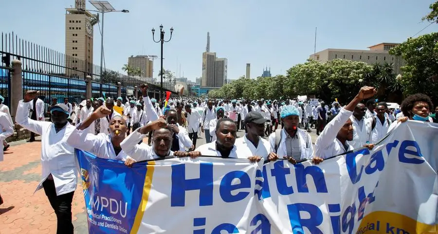 Kenyan doctors strike over pay and training extends into third week