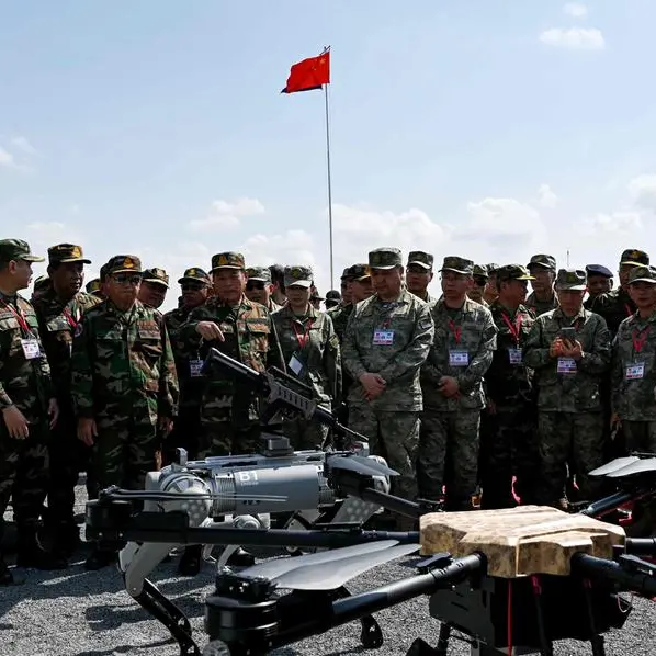 China shows off robot 'dogs of war' in Cambodia drills