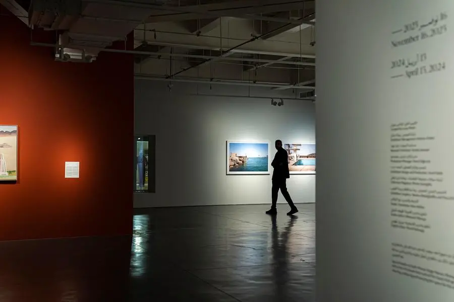 #Art_Jameel \\u201CAt the Edge of Land\\u201D exhibition. Image Courtesy: Art Jameel