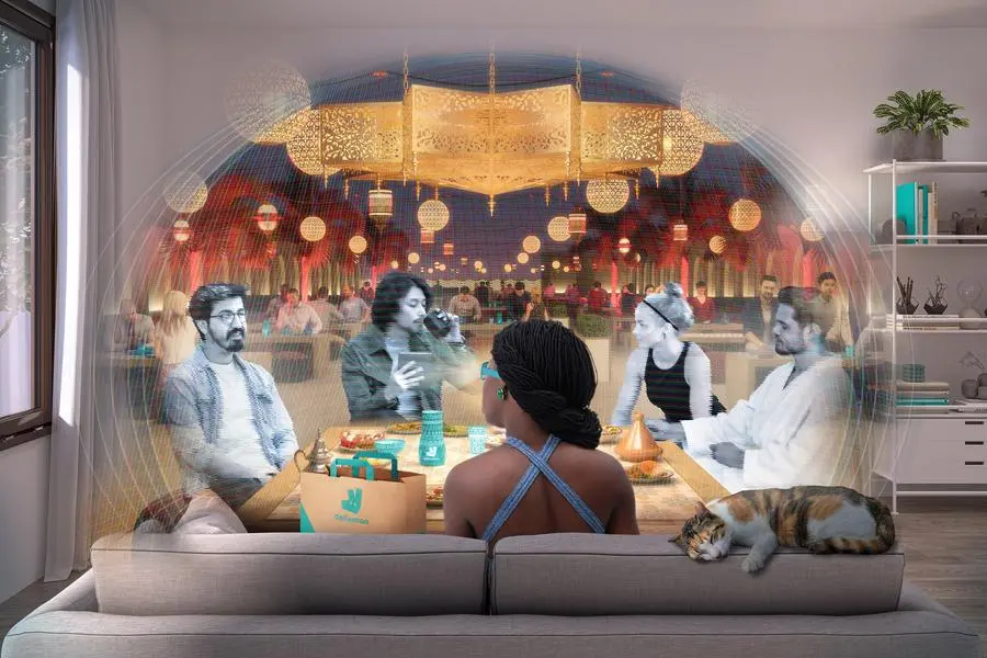 Deliveroo - Snack to the Future - Home + Away Dining. Image courtesy: Deliveroo