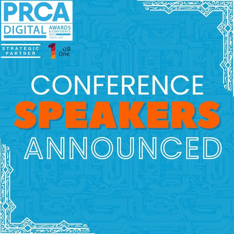 Speakers announced for the PRCA MENA Conference and Digital Awards 2023