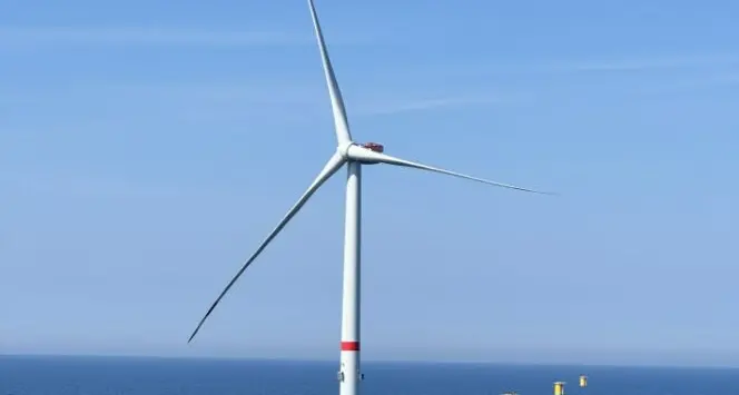 First wind turbine installed at Baltic Eagle offshore wind farm