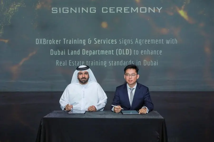 <p>DLD signs partnership agreement with Chinese institute &lsquo;DX Broker Training &amp; Services&#39; to provide real estate training</p>\\n