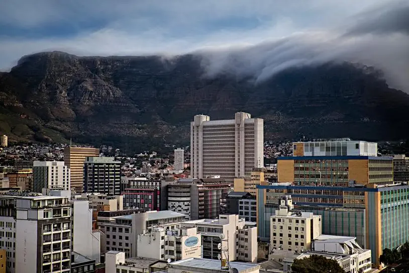 Beautiful early morning scenic view of Table Mountain and city of Cape Town, South Africa. Getty Images Image used for illustrative purpose , Getty Images