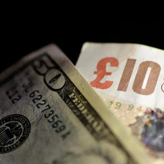 Sterling dips as US dollar rides economy higher