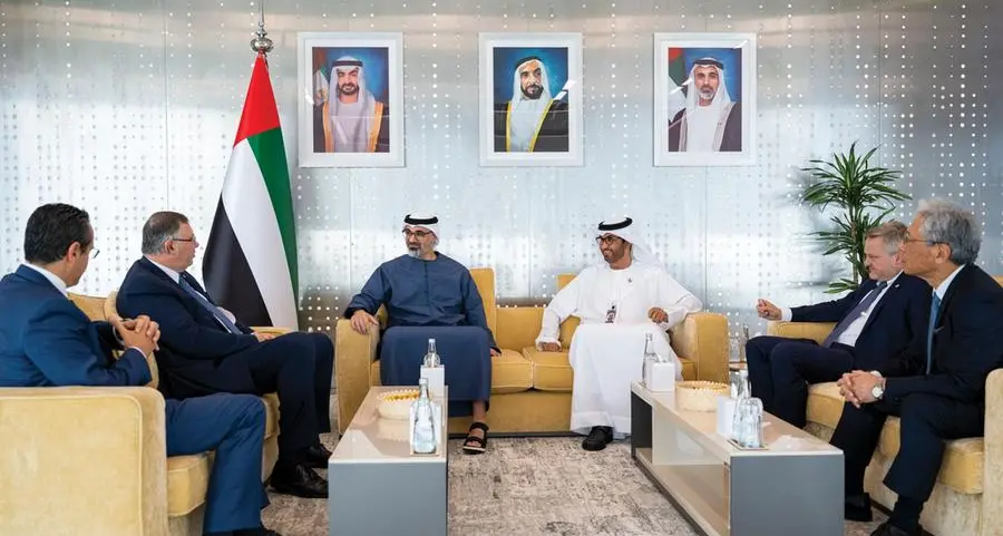 Khaled bin Mohamed bin Zayed meets heads of global energy companies