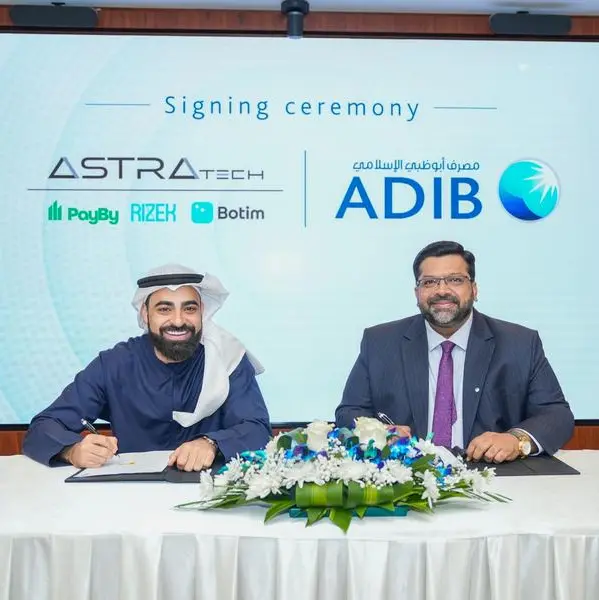 ADIB signs an agreement with Astra Tech