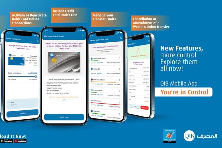 QIB continues to lead the digital banking scene in Qatar with new