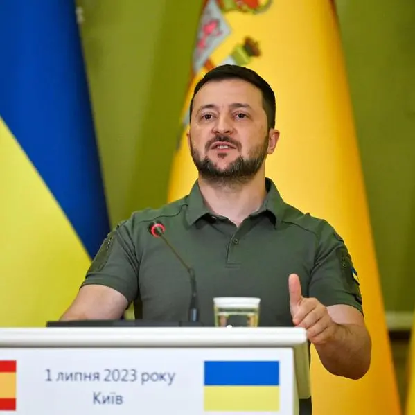 Ukraine's Zelensky arrives in Sofia for one-day visit