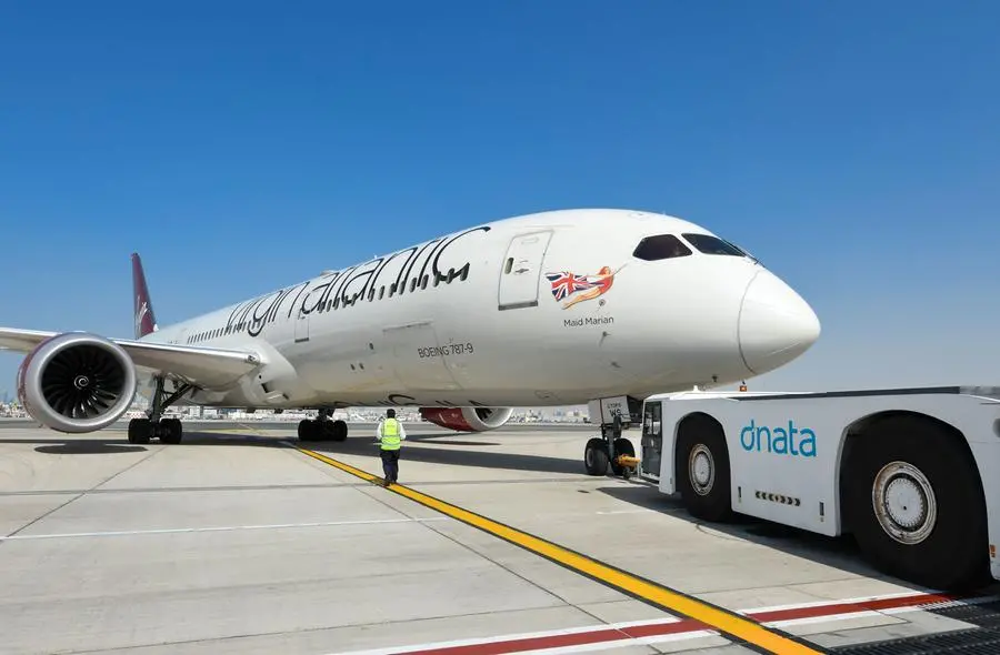 Dnata welcomes Virgin Atlantic back to Dubai. Image courtesy of the dnata Group.